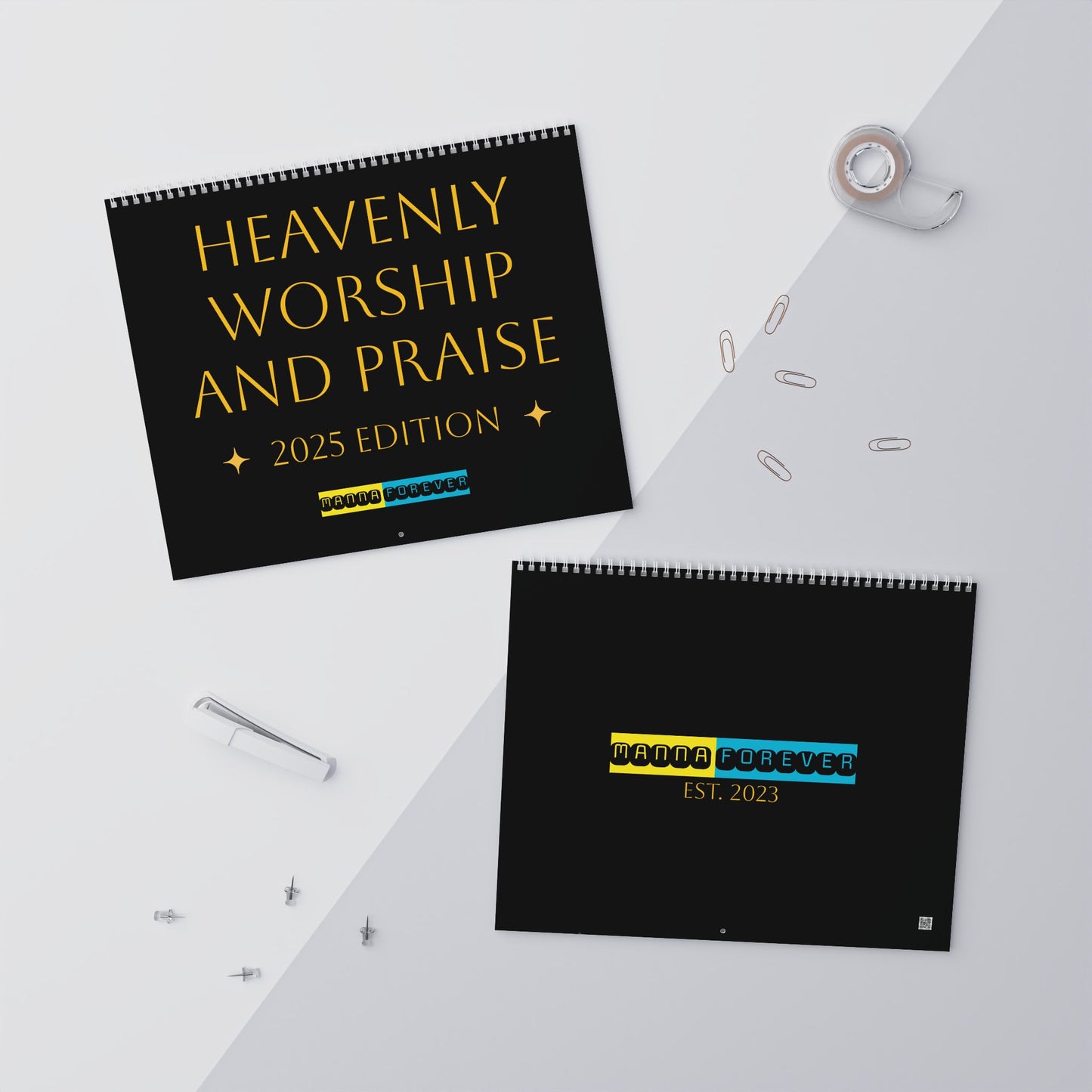 WALL CALENDARS 2025 EDITION HEAVENLY WORSHIP AND PRAISE