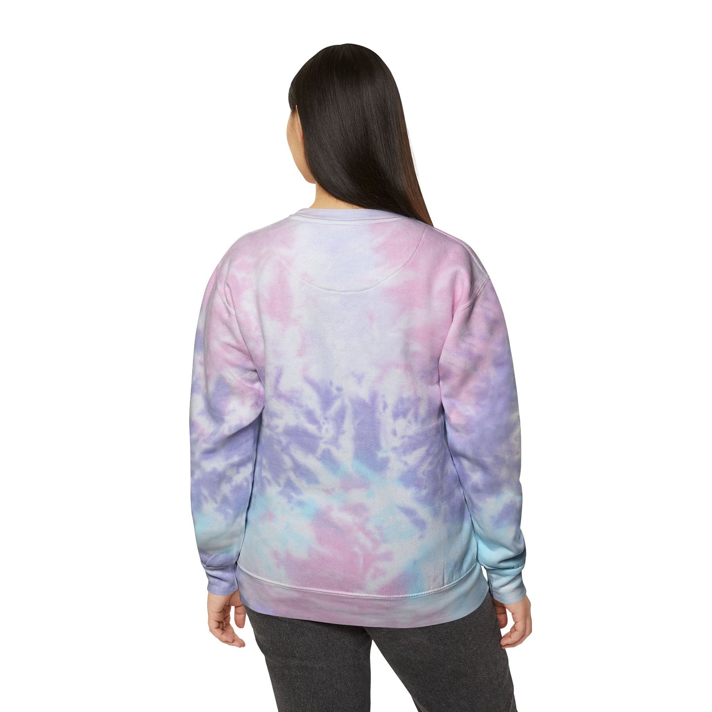 PREMIUM COTTON UNISEX TIE-DYE SWEATSHIRT BLESS THE LORD