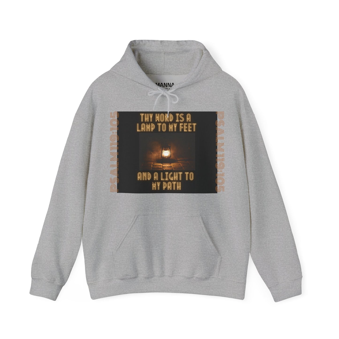 UNISEX SOFT PULLOVER HOODIE THY WORD IS A LAMP PSALM 119:105