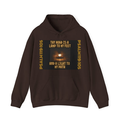 UNISEX SOFT PULLOVER HOODIE THY WORD IS A LAMP PSALM 119:105