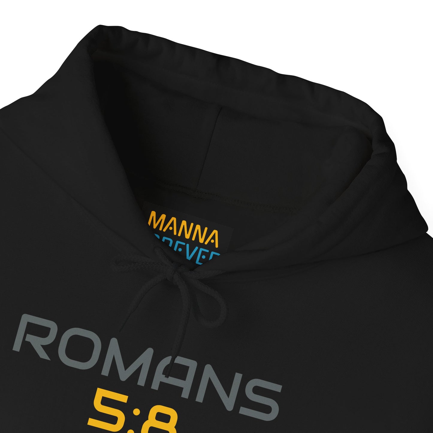 UNISEX SOFT PULLOVER HOODIE ROMANS 5:8