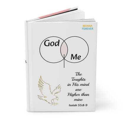 GOD AND ME HARDCOVER JOURNAL MATTE FINNISH