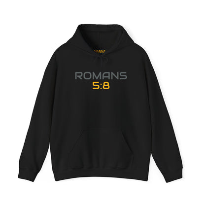 UNISEX SOFT PULLOVER HOODIE ROMANS 5:8