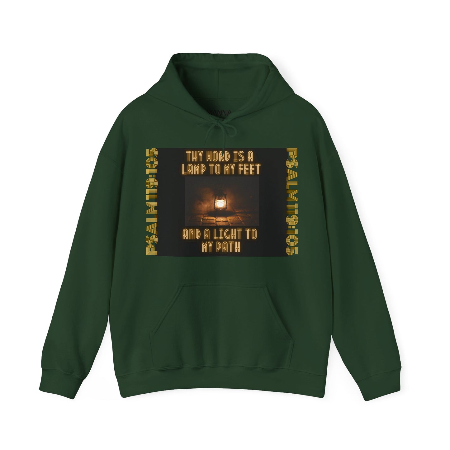 UNISEX SOFT PULLOVER HOODIE THY WORD IS A LAMP PSALM 119:105