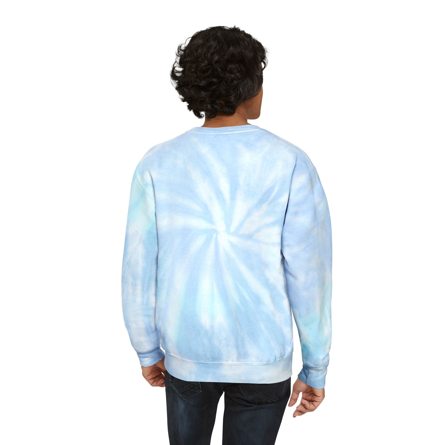 PREMIUM COTTON UNISEX TIE-DYE SWEATSHIRT BLESS THE LORD