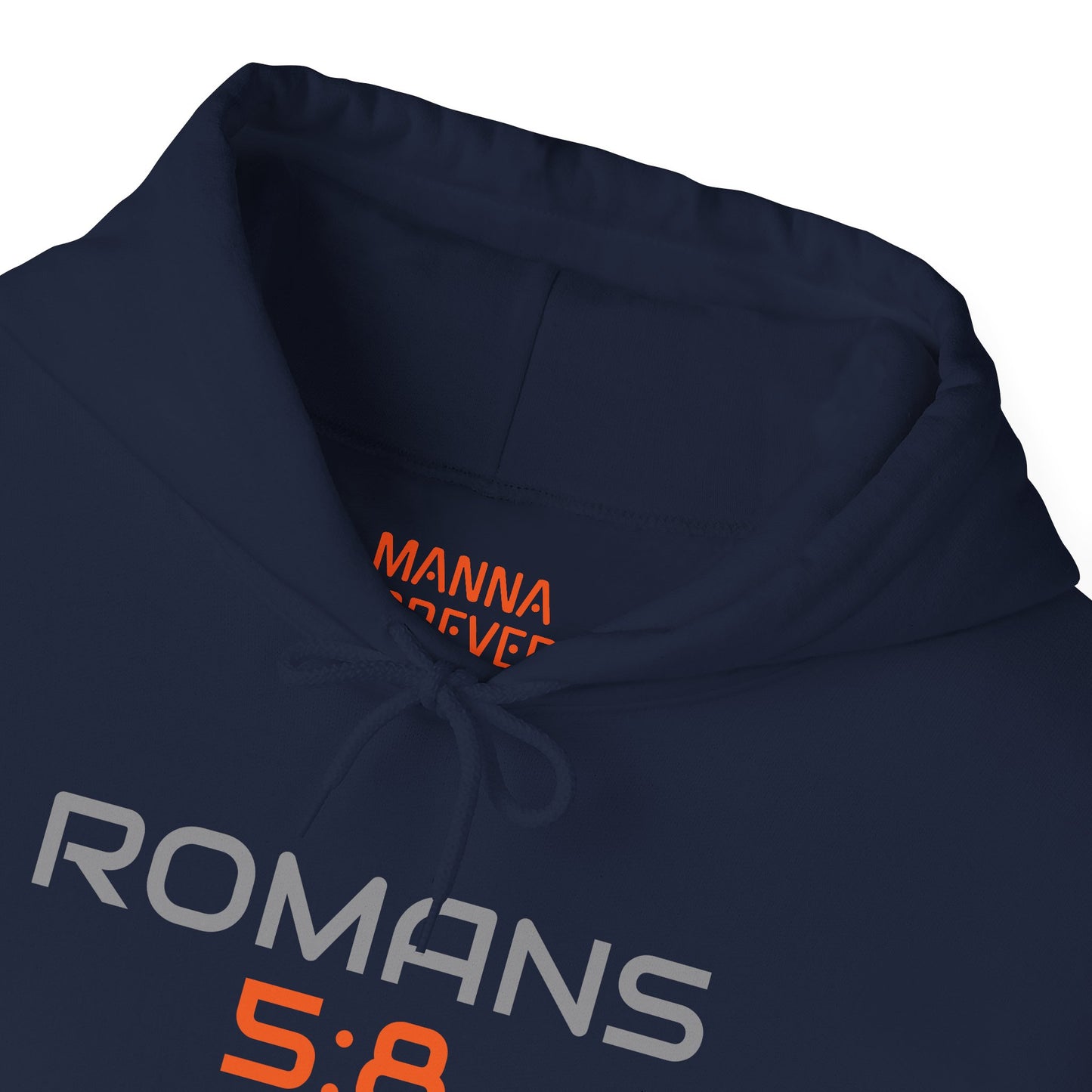 UNISEX SOFT PULLOVER HOODIE ROMANS 5:8