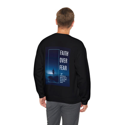 UNISEX CREWNECK SWEATSHIRT 2 TIMOTHY 1:7 FAITH OVER FEAR